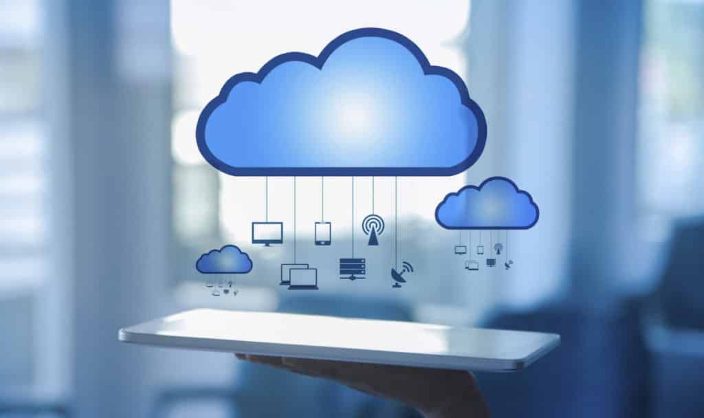 Cloud services network coverage infrastructure showing global connectivity